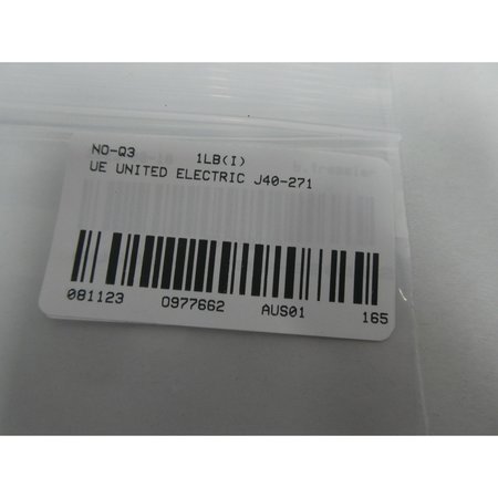 Ue United Electric 0-240PSI PRESSURE SWITCH J40-271